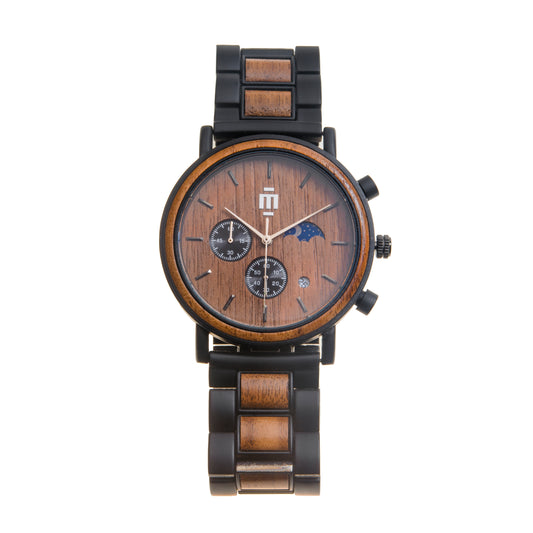 שעון יד מעץ לגבר כריסטיאן