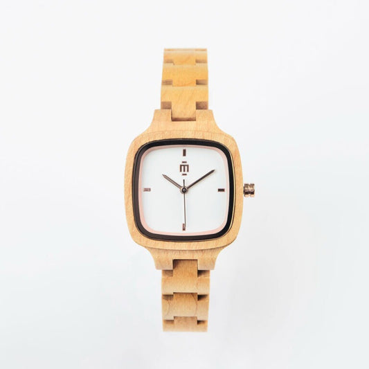 שעון יד מעץ לאישה רנטה