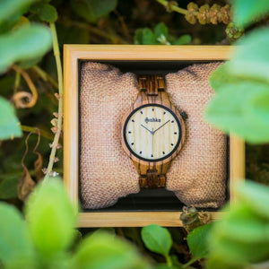 שעון יד מעץ לאישה ליסה