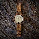 שעון יד מעץ לאישה ליסה