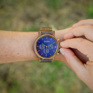 שעון יד מעץ לגבר גוז'ף