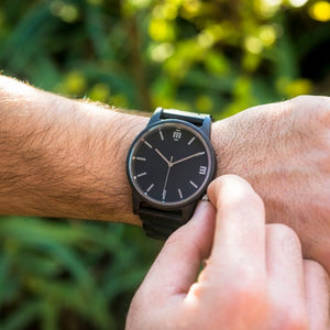 שעון יד מעץ לגבר אדוארד