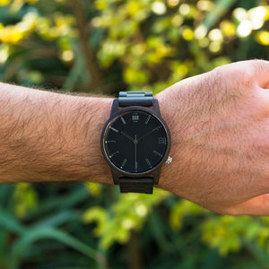 שעון יד מעץ לגבר אדוארד