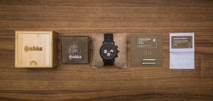 שעון יד מעץ לגבר סבסטיאן