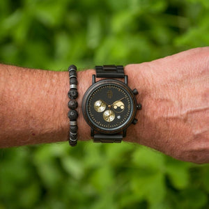 שעון יד מעץ לגבר סבסטיאן