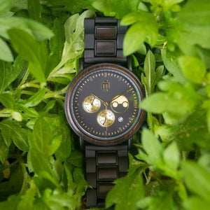 שעון יד מעץ לגבר סבסטיאן