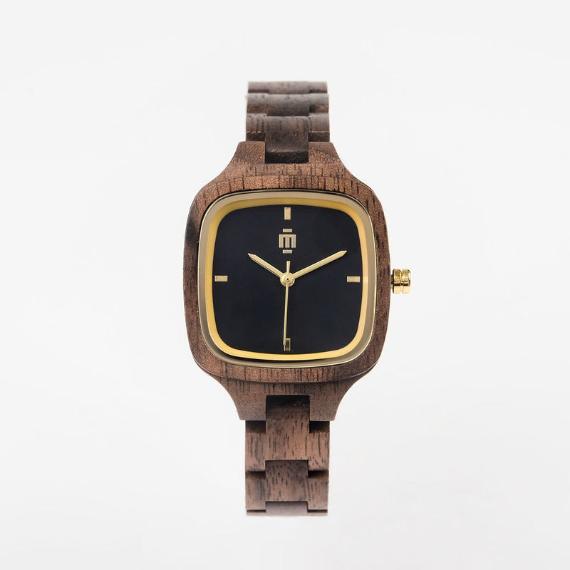 שעון יד מעץ לאישה קייטי