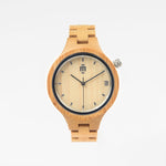 שעון יד מעץ לאישה רבקה