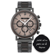HUNTER wooden wristwatch for men model 