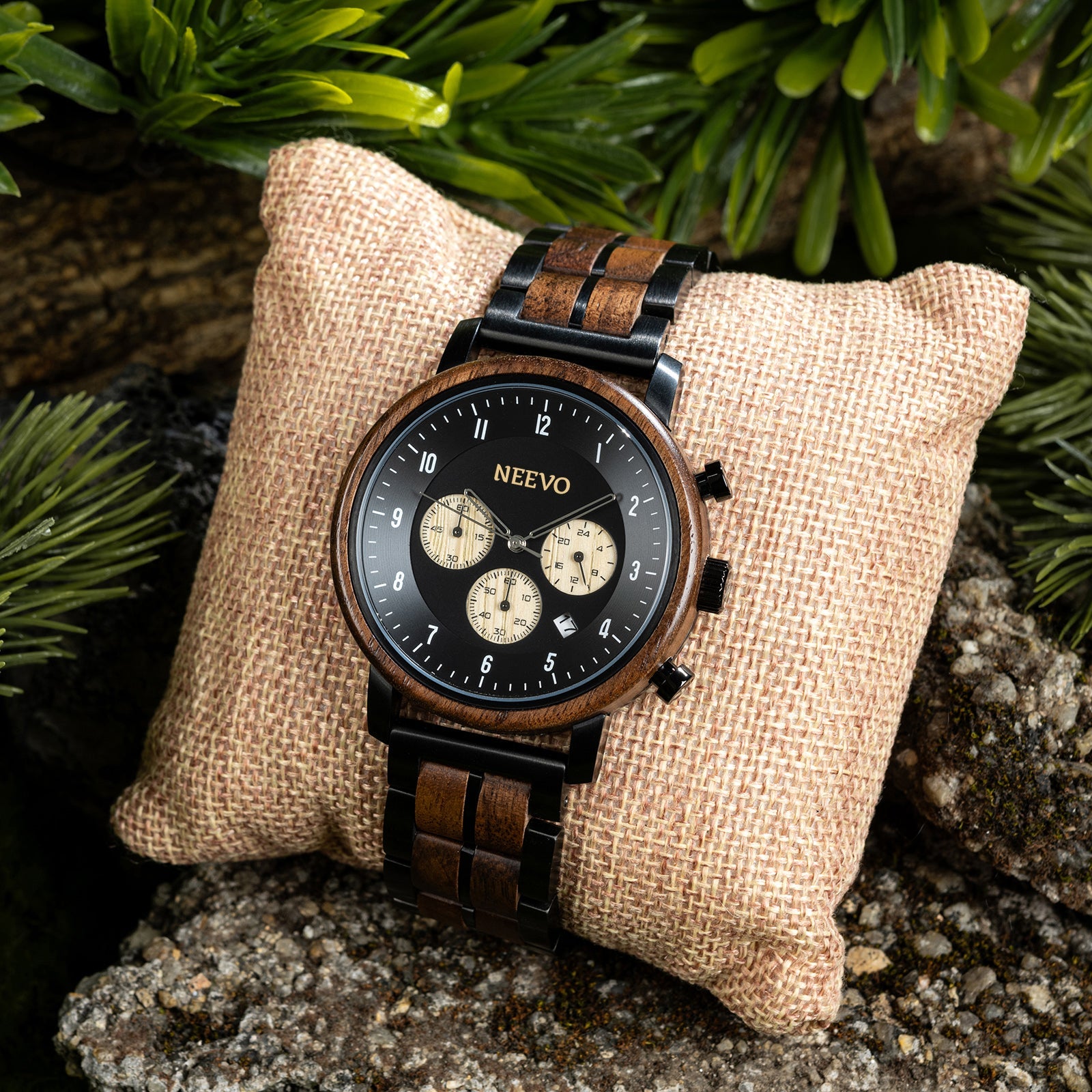 Timber Noir שעון לגברים דגם - NEEVO WATCH