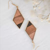 Galilee wooden model earrings 