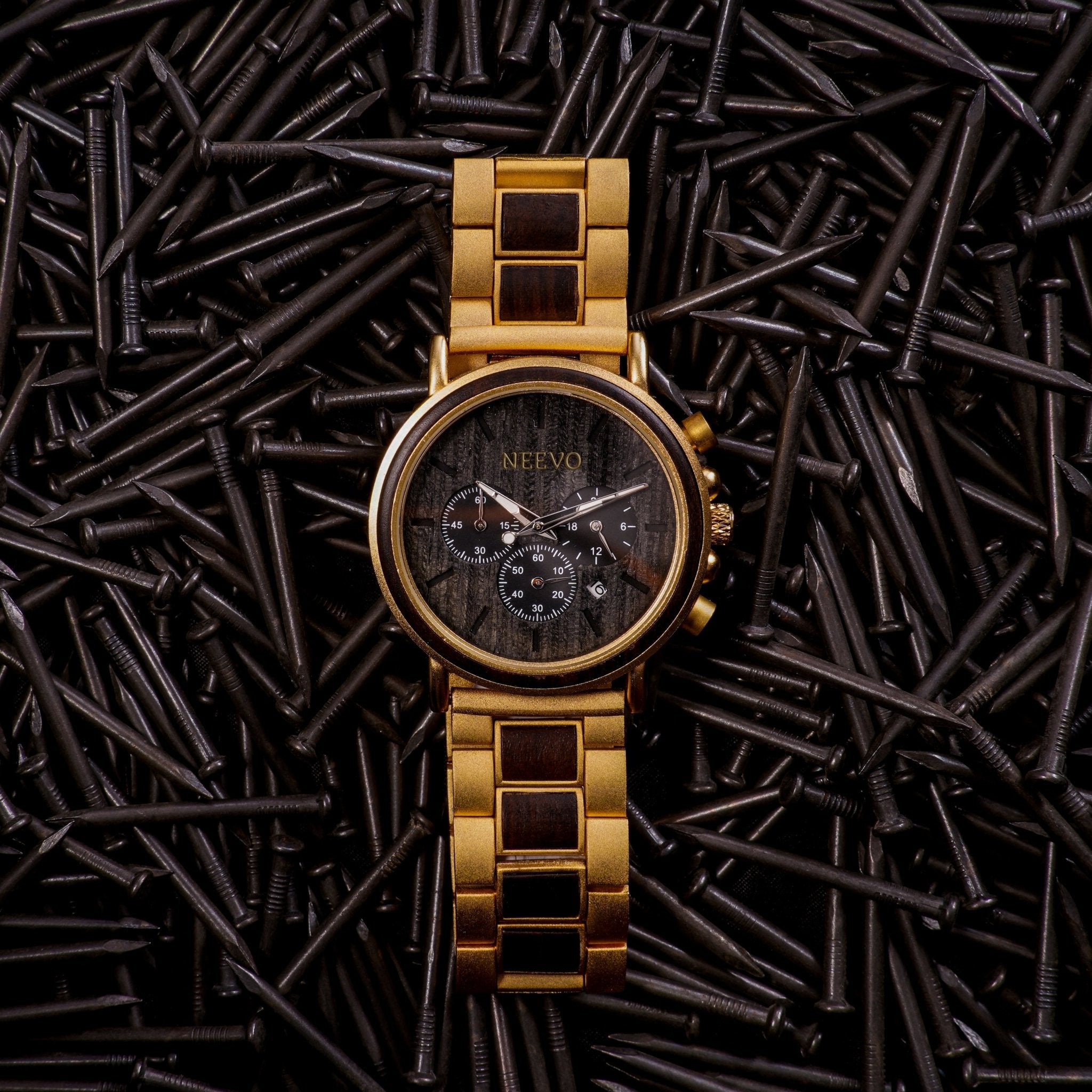 GOLDEN CALIFORNIA שעון לגברים דגם - NEEVO WATCH