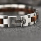 צמיד עץ לגבר דגם ״נבו״ משולב מתכת - NEEVO WATCH